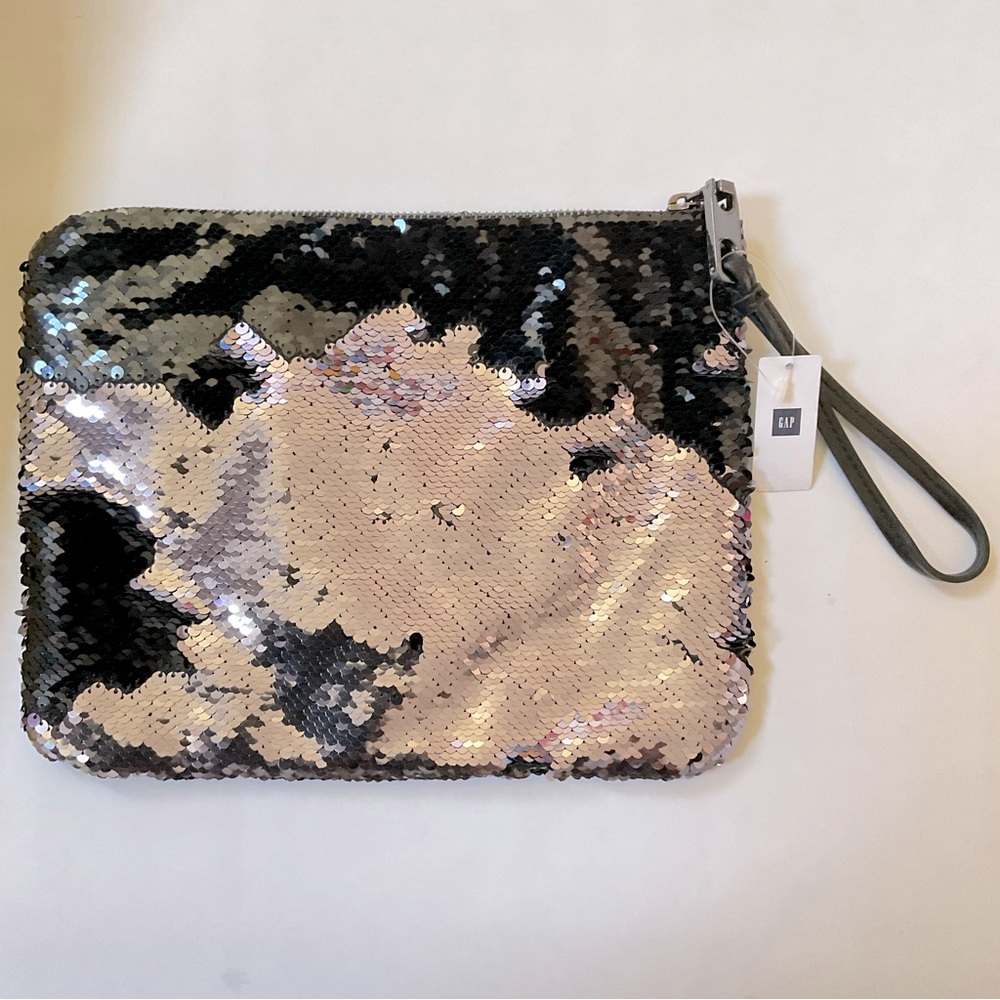 GAP Sequin Clutch/Wristlet